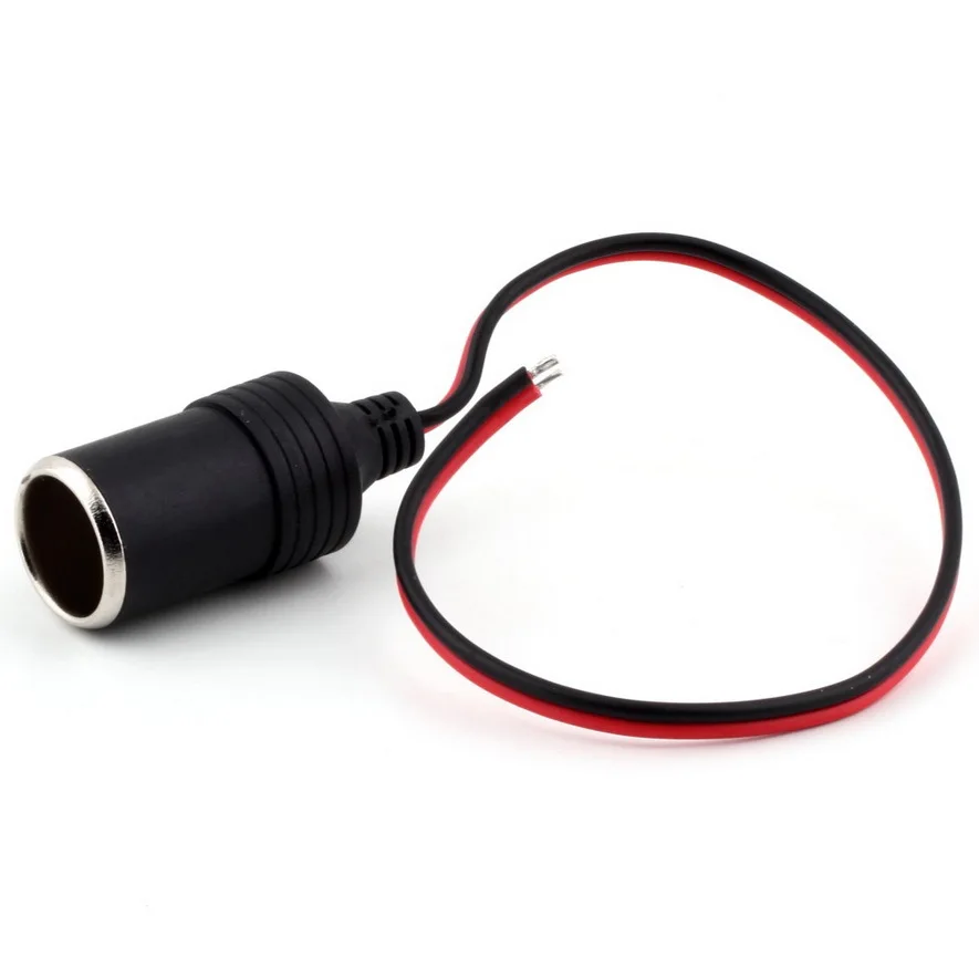 

Automobile Universal DC Female Car Vehicles Cigarette Lighter Socket Extension Plug Connector Power Adapter Cable 12V/24V Socket