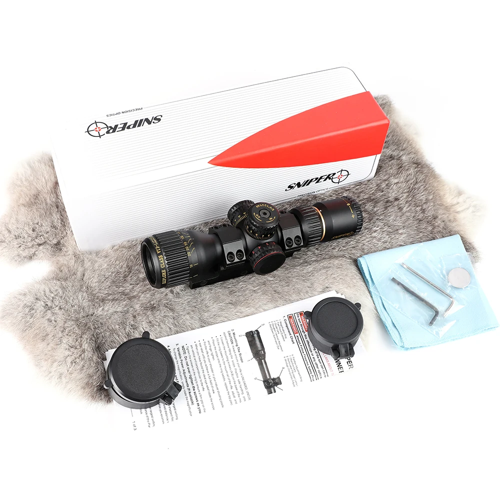 SNIPER VT 3 12X32 компактный первый фокальный самолет Охотничья винтовка Сфера стекло