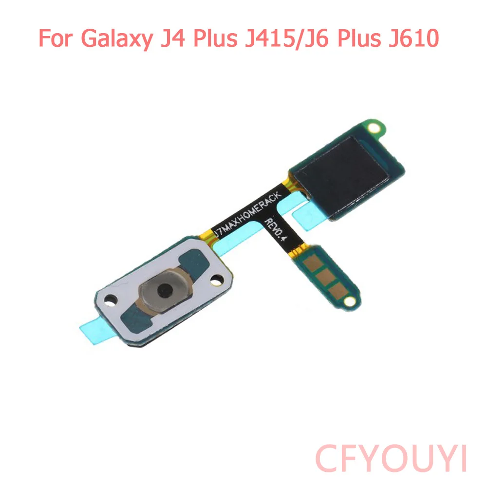 

For Samsung Galaxy J4 Plus J415 / J6 Plus J610 J4+ J6+ Home Button Sensor Flex Cable Repair Part