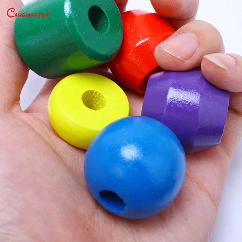 Colorful Wooden Beads Montessori Sensory Educational Toys With Box Preschool Toy Learning Geometric Shape Practice Game SE044-3 Colorful Wooden Beads Montessori Sensory Educational Toys With Box Preschool Toy Learning Geometric Shape Practice Game SE044-3