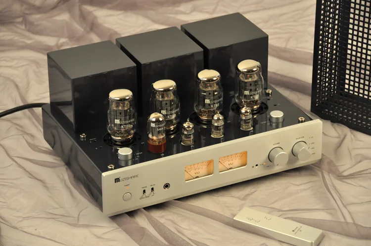 Новинка 2020 г. трубчатый Интегрированный усилитель MUZISHARE X7 Push pull Stereo KT88
