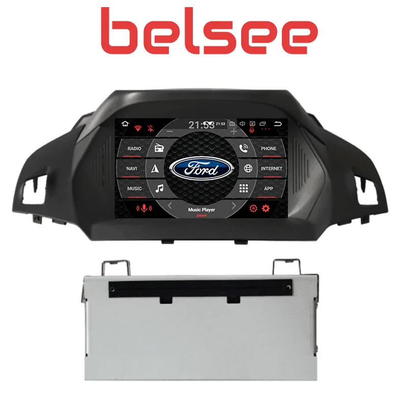 Sale Belsee 8 Core Ram 4+64GB Android 9.0 Head Unit Car Radio Multimedia DVD Player GPS Nav for Ford Kuga Escape C-Max 2013 2014 2015 0 Sale Belsee 8 Core Ram 4+64GB Android 9.0 Head Unit Car Radio Multimedia DVD Player GPS Nav for Ford Kuga Escape C-Max 2013 2014 2015 0