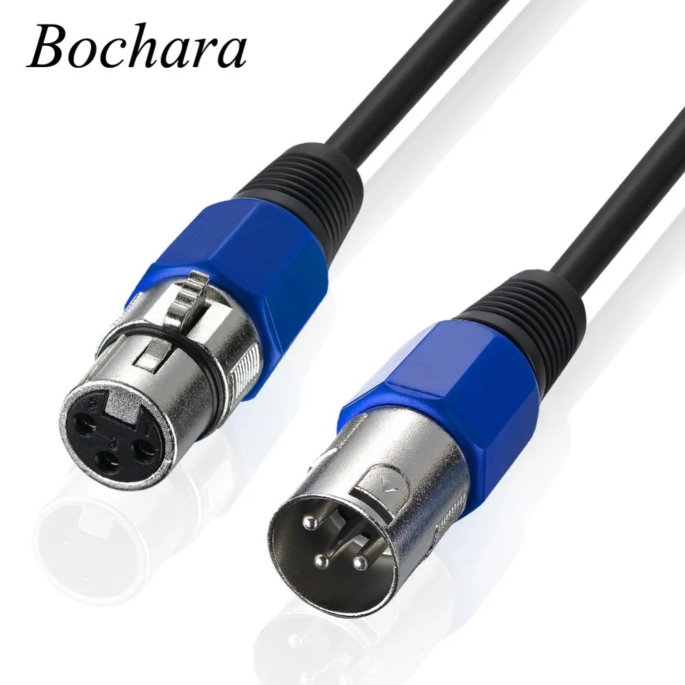 

XLR Cable Male to Female M/F Audio Cable For Microphone Mixer TPE Material+OFC Copper 1m 1.8m 3m 4.5m 5m 6m 7.6m 10m 15m 20m