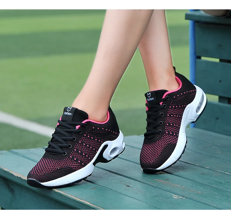 Women Vulcanize Sneakers Comfortable Casual Shoes Female Mesh Plus Shoes