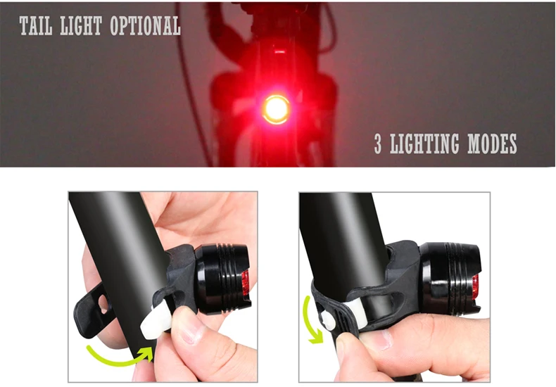 Велосипедный светодиодный велосипедный светильник велосипедный головной светильник светодиодный велосипедный светильник 5200 Люмен Алюминиевый водонепроницаемый велосипедные аксессуары