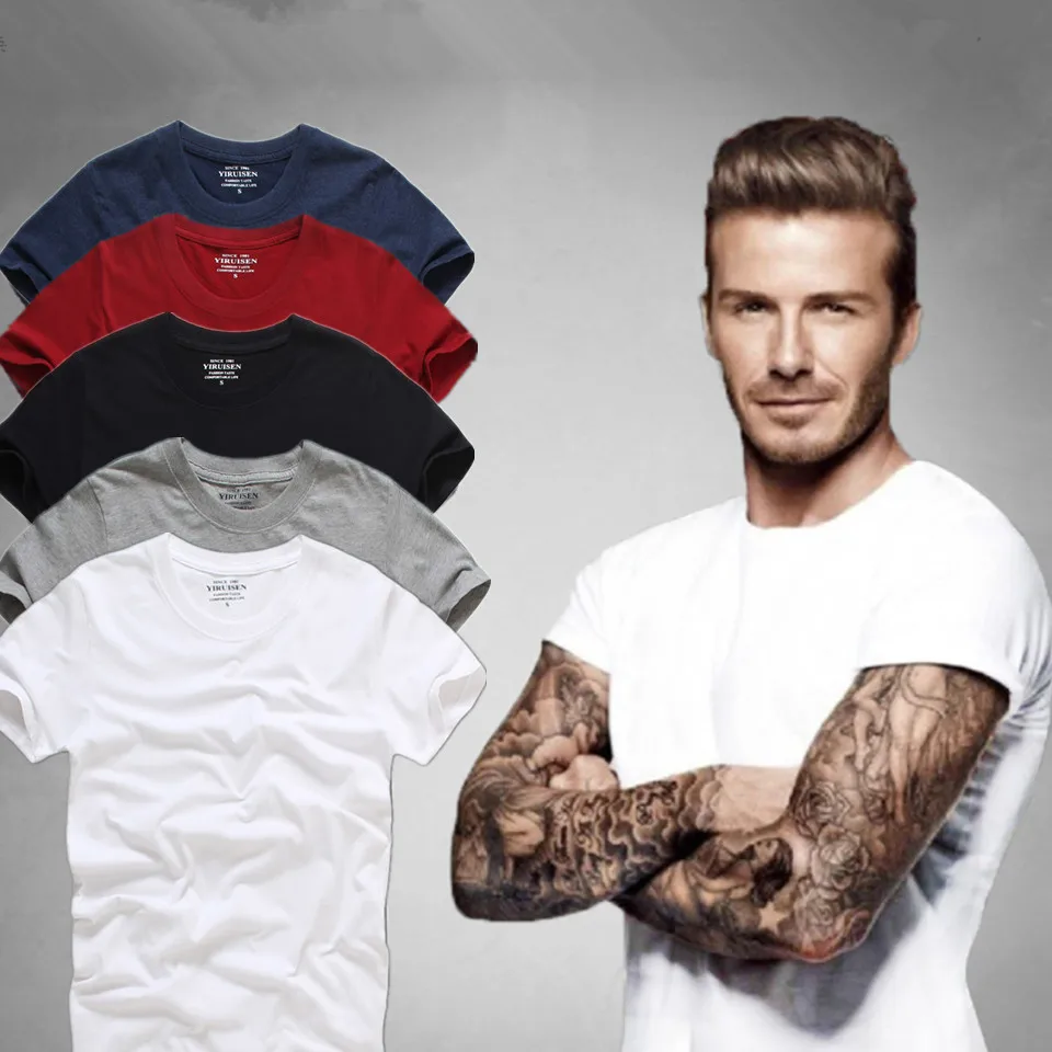 

Top Quality Men's Short Sleeve 100% Cotton T-shirt Men 2016 Summer AFS Brand Shirts Solid Color Casual Male Tops & Tees