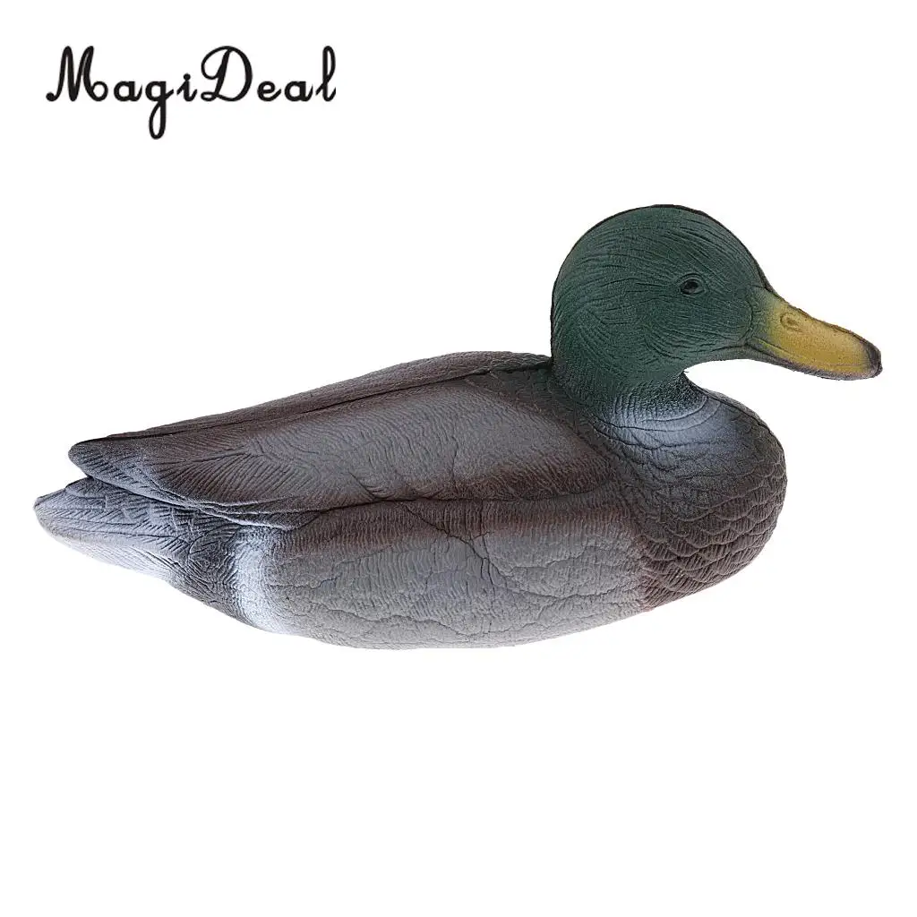 MagiDeal Bow XPE Fishing Hunting Duck Decoy Drake Floating Keel Male Duck
