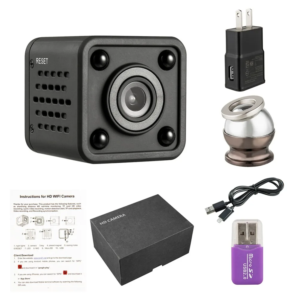 

Mini Camera DV Voice Video Recorder HD 1080P 720P Max Support 64G Sport Mini Infrared Night Vision Digital Sport PC