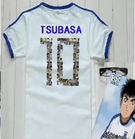 Men Asia size! oliver atom football shirts, Captain Tsubasa Jerseys,Fashion Japan france football cotton soccer clothes