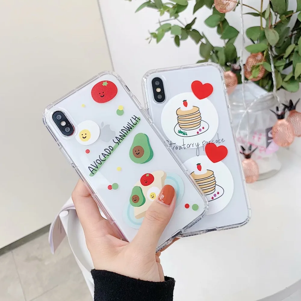 ORYKSZ милый узор чехол для телефона iPhone X XS Max XR iphone 8 7 6S Plus Силиконовый ТПУ