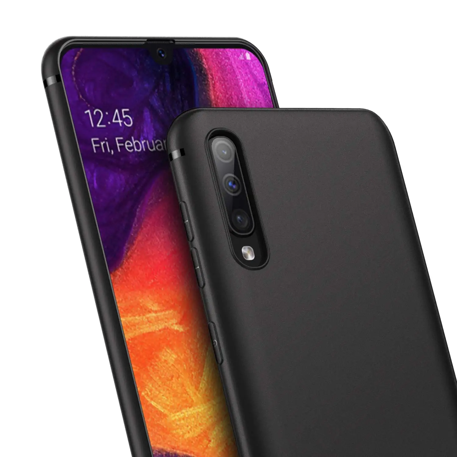 Чехол для Samsung Galaxy A50 чехол A60 A70 A40 A30 A20 A10 тонкий матовый мягкий M10 M20 чехлы