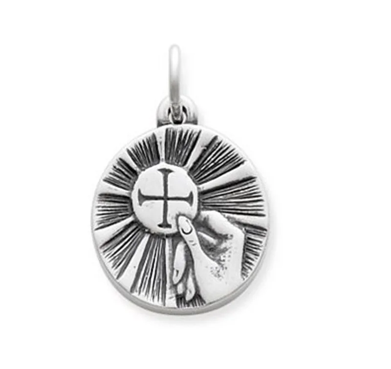 

milestone in a life of faith First Communion Medal Charm