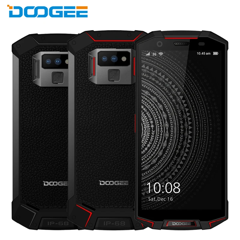 DOOGEE S70 Lite IP68 Водонепроницаемый противоударный мобильный телефон 5,99 дюйма 4 GB 64 GB Helio P23 Восьмиядерный Android 8,1 5500 mAh NFC Смартфон