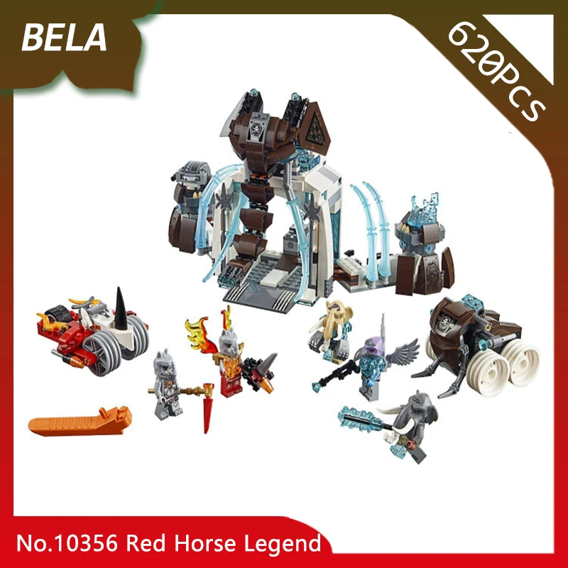 

Doinbby Store Bela 10356 620pcs City Series Red Horse Legend Model Building Blocks Bricks Compatible with Legoings