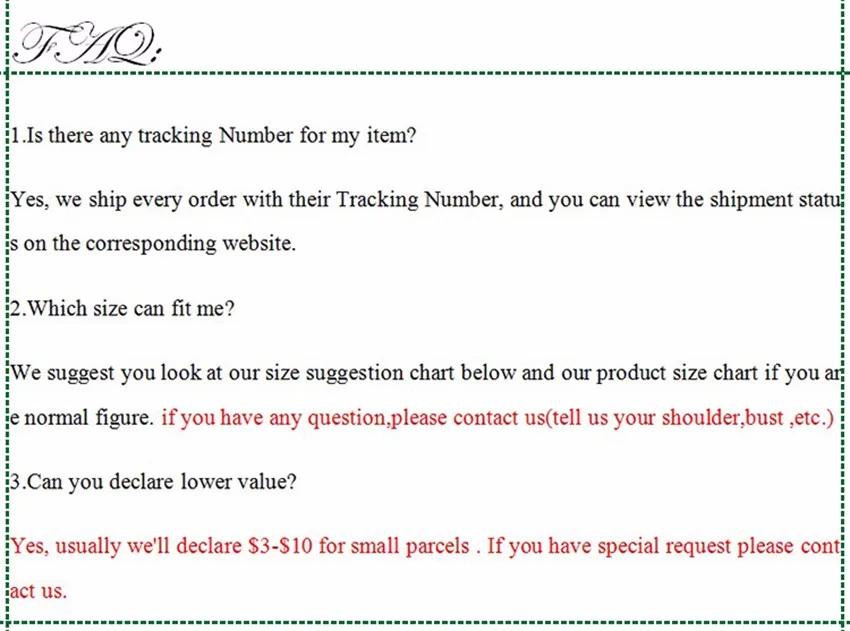 FAQ