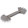 Foldable Screw Pitch Gauge Whitworth 55 Degree Thread Measuring Gage ► Photo 3/5