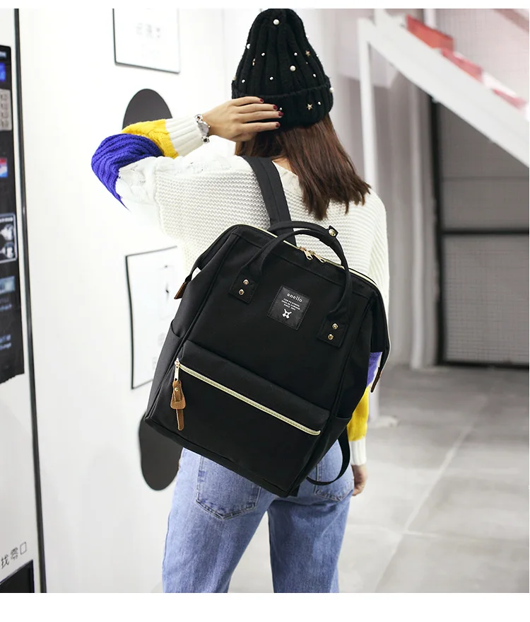 NEW fashion anello ring school kanken Backpacks female anello Mochila