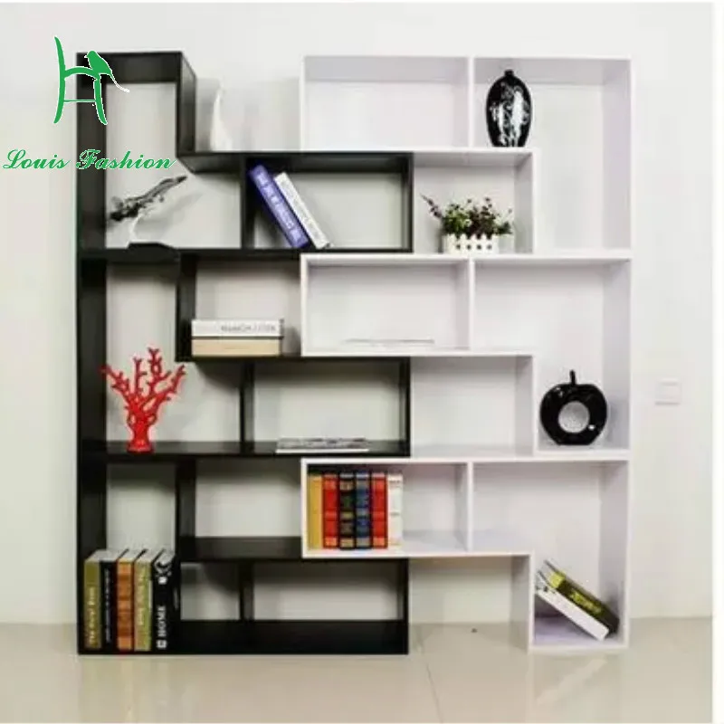 L telescopic bedroom Shelf Bookcase bookshelf