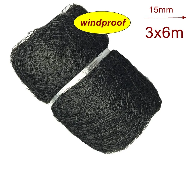Ветрозащитная сетка Batawa 6x3 м mesh15 мм 1 шт. 110D/2ply для сада растений фруктов