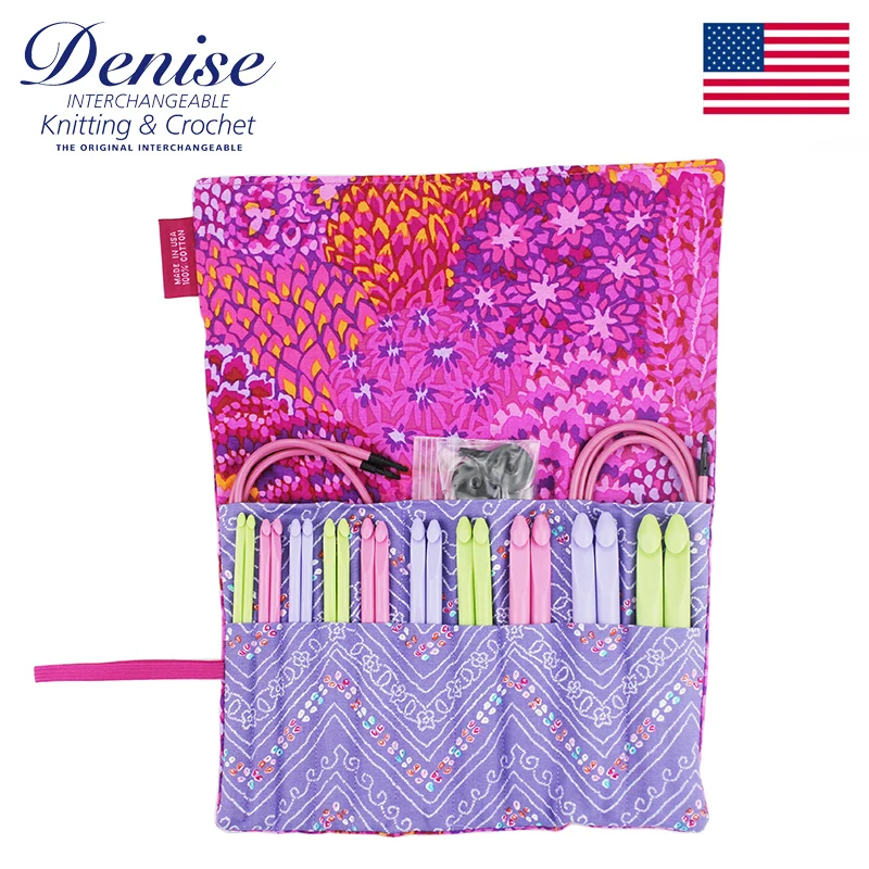 

Denise2Go Crochet for a Cure 2-hook Set (20 interchangeable hooks) knitting needle set