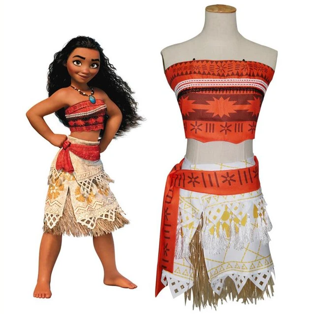 Vestido Cosplay Moana Adulto