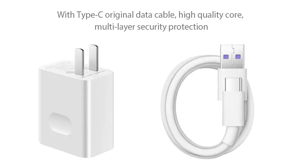 Быстрое зарядное устройство huawei Supercharge 10V 4A 40W адаптер 5A type C кабель для передачи данных для mate 20 pro RS Honor 10 Magic 2/P20 pro