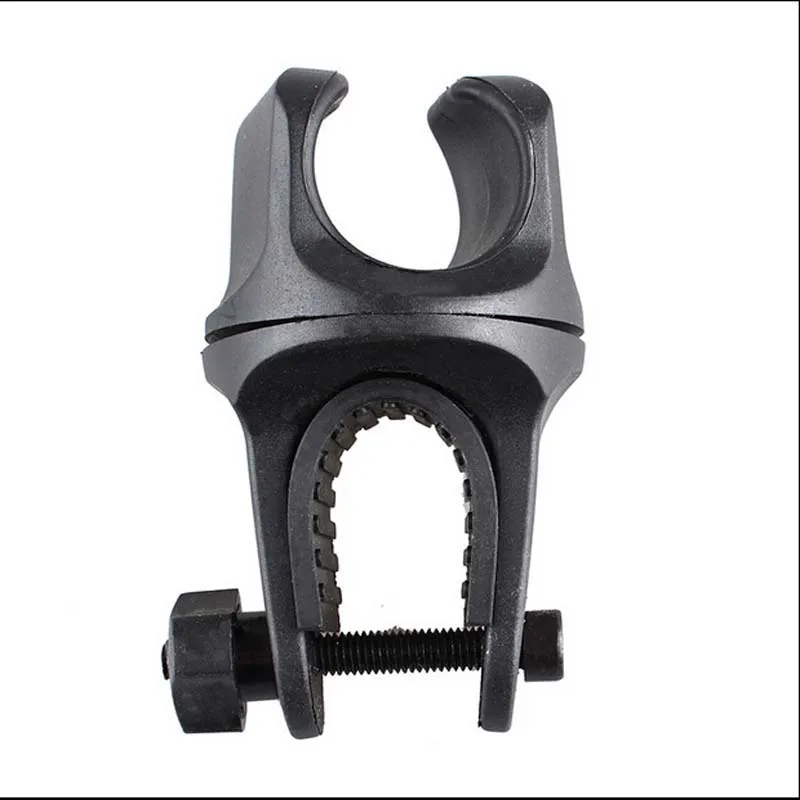 

U-Shaped 360 Degree Rotatable Rubber Bicycle Clip for Flashlight
