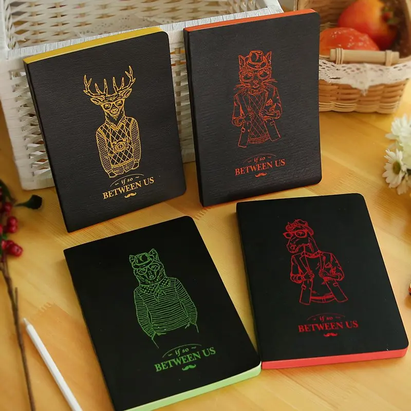

MIRIU Fashion note book South Korea creative stationery leather copy diary lovely students office notepad