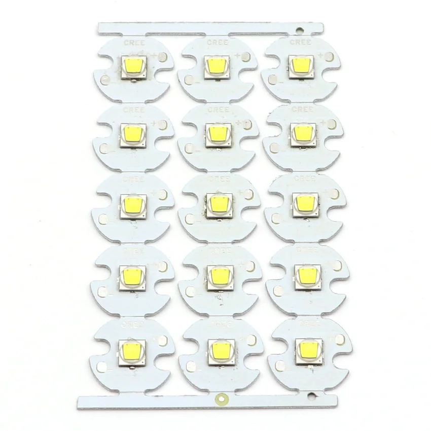 Светодиодная лампа Xlamp XML2 XM L2 U3 10 Вт белый высокомощный излучатель с радиатором 16