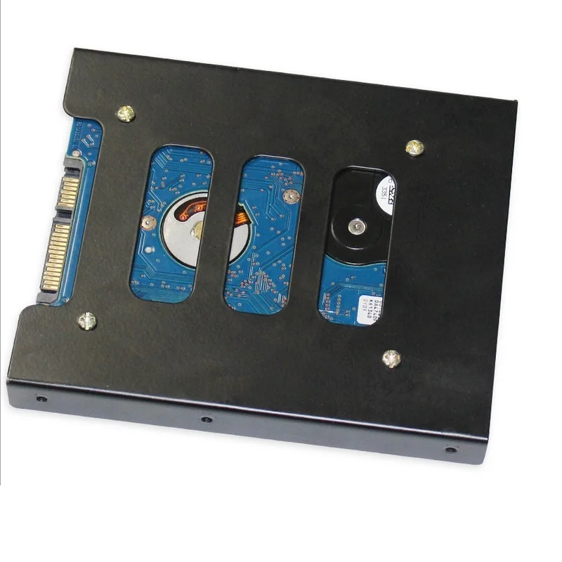 2 упаковки черный монтажный адаптер для док станции 5 &quotSSD на 3 5&quot жесткий диск