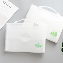 13 layer небольшой свежий Портативный отрывными листами папки файла A4 Организатор студент Тесты Ppaper Билл хранения посылка Портативный канцелярских товаров