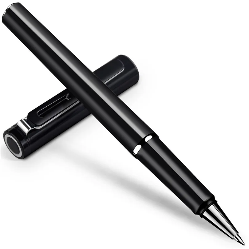 Deli Шариковая ручка для письма принадлежности бизнес ноутбук 0,5 мм гелевая ручка школьные и офисные канцелярские принадлежности три цвета - Цвет: Black