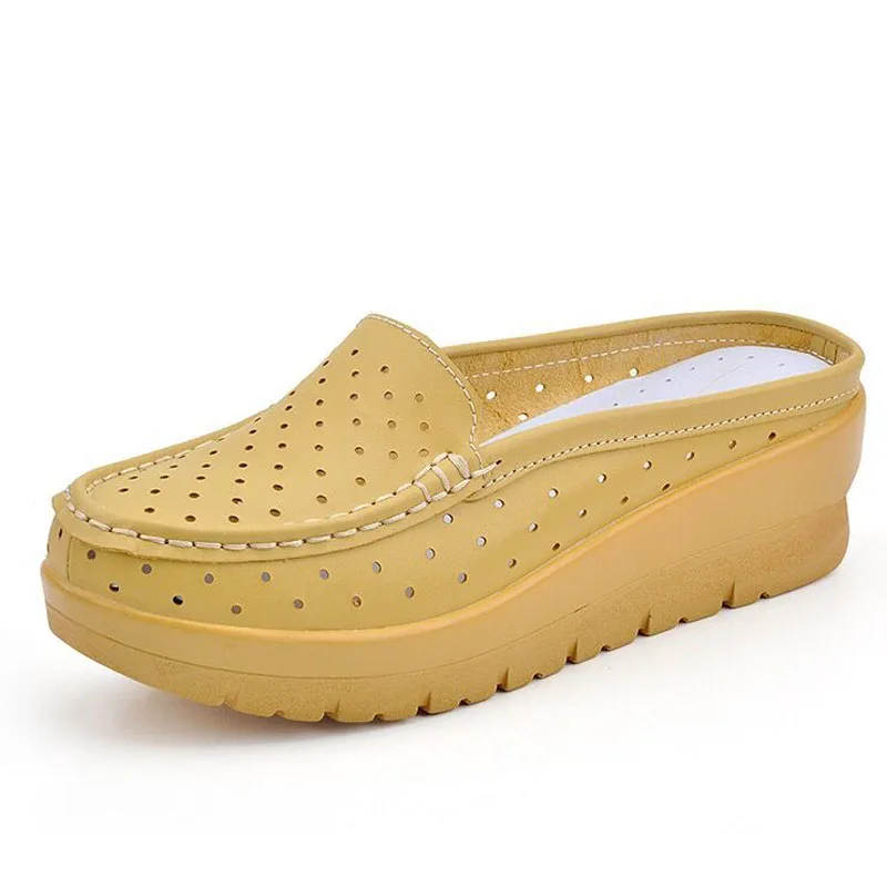 Женские шлепанцы на танкетке с высоким каблуком Размеры 35 40|slipper shoes|slippers sizewomen