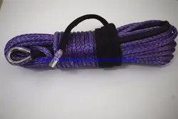Фиолетовый 10 мм * 30 м синтетический трос, ATV трос лебедки, буксировочный трос, синтетический трос лебедки, лодка тросе