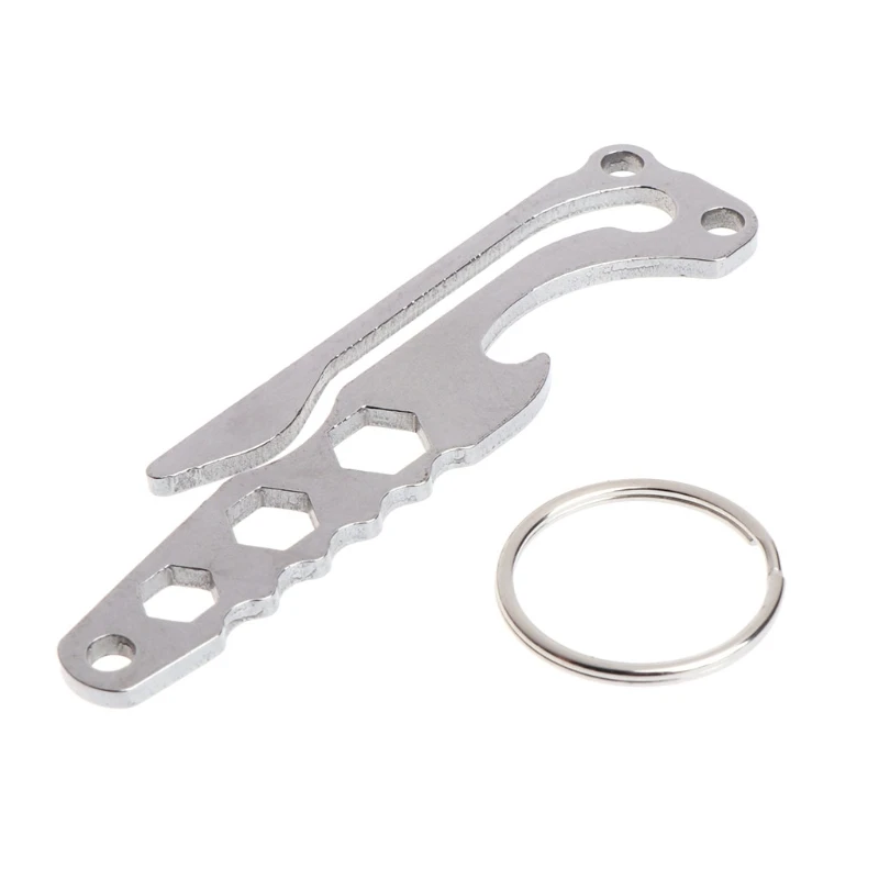 

Auto Edc Tactical Tool Stainless Steel Portable Pocket Key Holder Clip Outdoor
