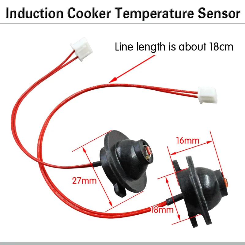 Общая индукционная плита датчик термистор 100K печи контроль температуры поверхности зонд индукционная плита обнаружения горшок зонд