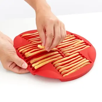 

Silicone Chocolate Bar Finger Biscuit Cookie Candy Mold For Cooking Baking