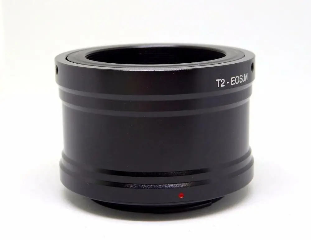 

T2 T Mount Telephoto Lens to EOSM EF-M Adapter Ring for EOSM/M2/M3/M10 Body Mirrorless Camera