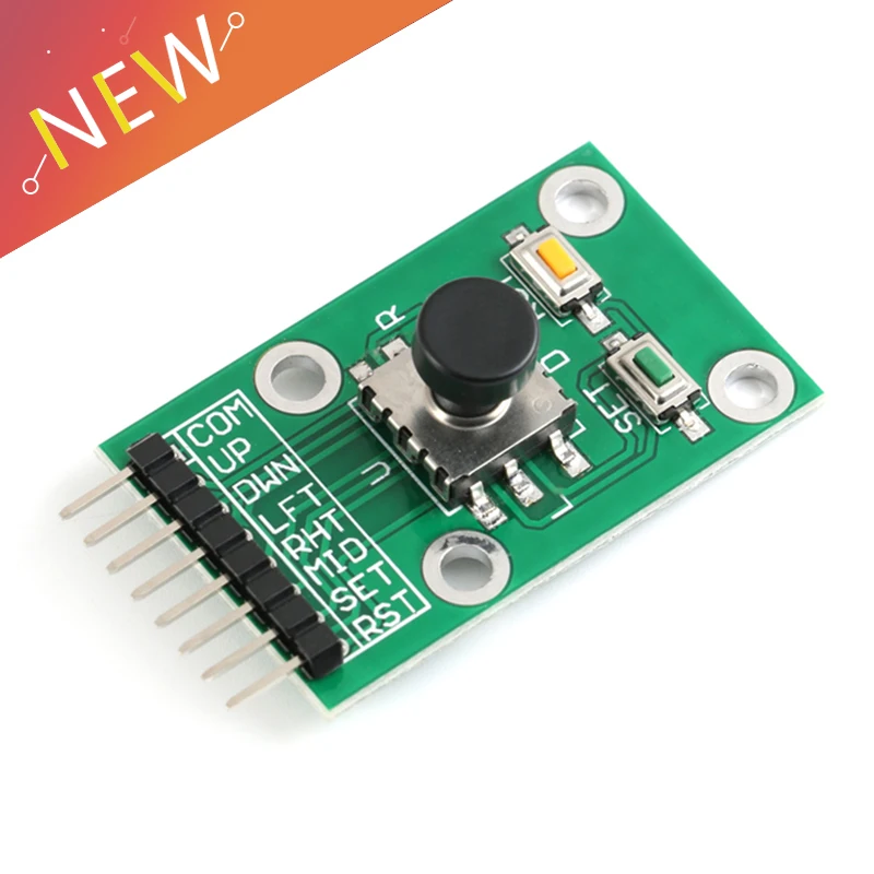 

Five Direction Navigation Switch Button Module for MCU Game 5D Rocker Joystick Independent Keyboard for Arduino Joystick Module