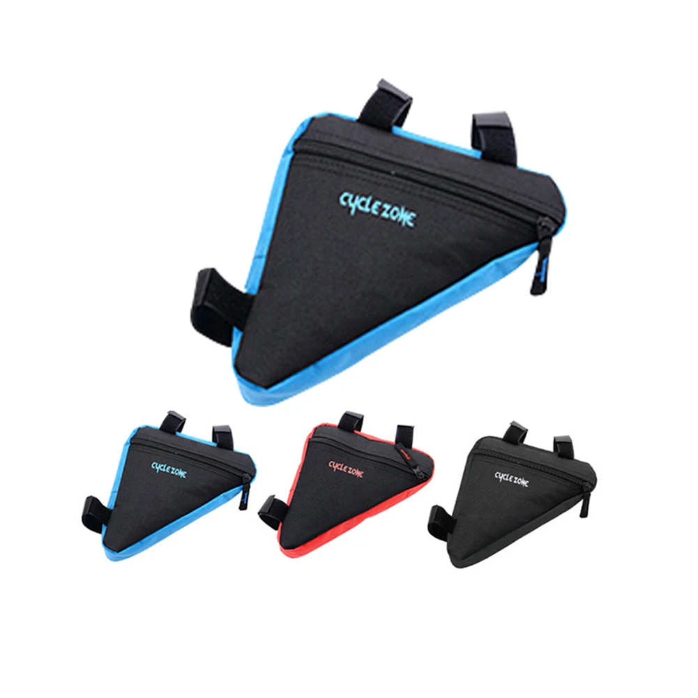 Perfect Road bike frame triangle bag Waterproof mountain bike beam bag bicycle tube bag bracket saddle bag polyester bicycle accessories 7