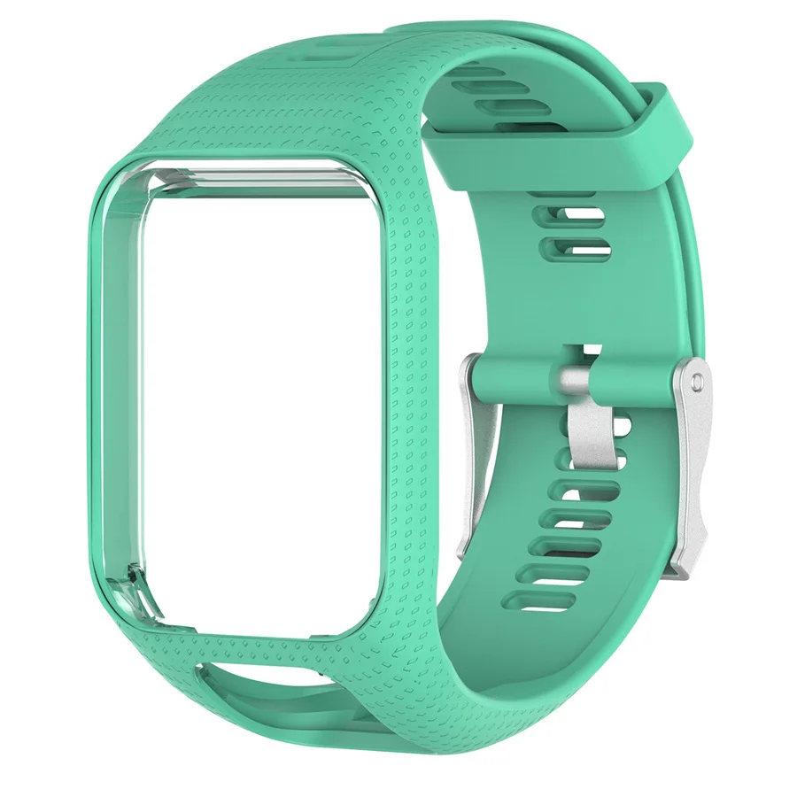 Ремешок из ТПЭ для часов TOMTOM Runner 2 3 Spark / Glfer сменный Браслет GPS Adventurer 11