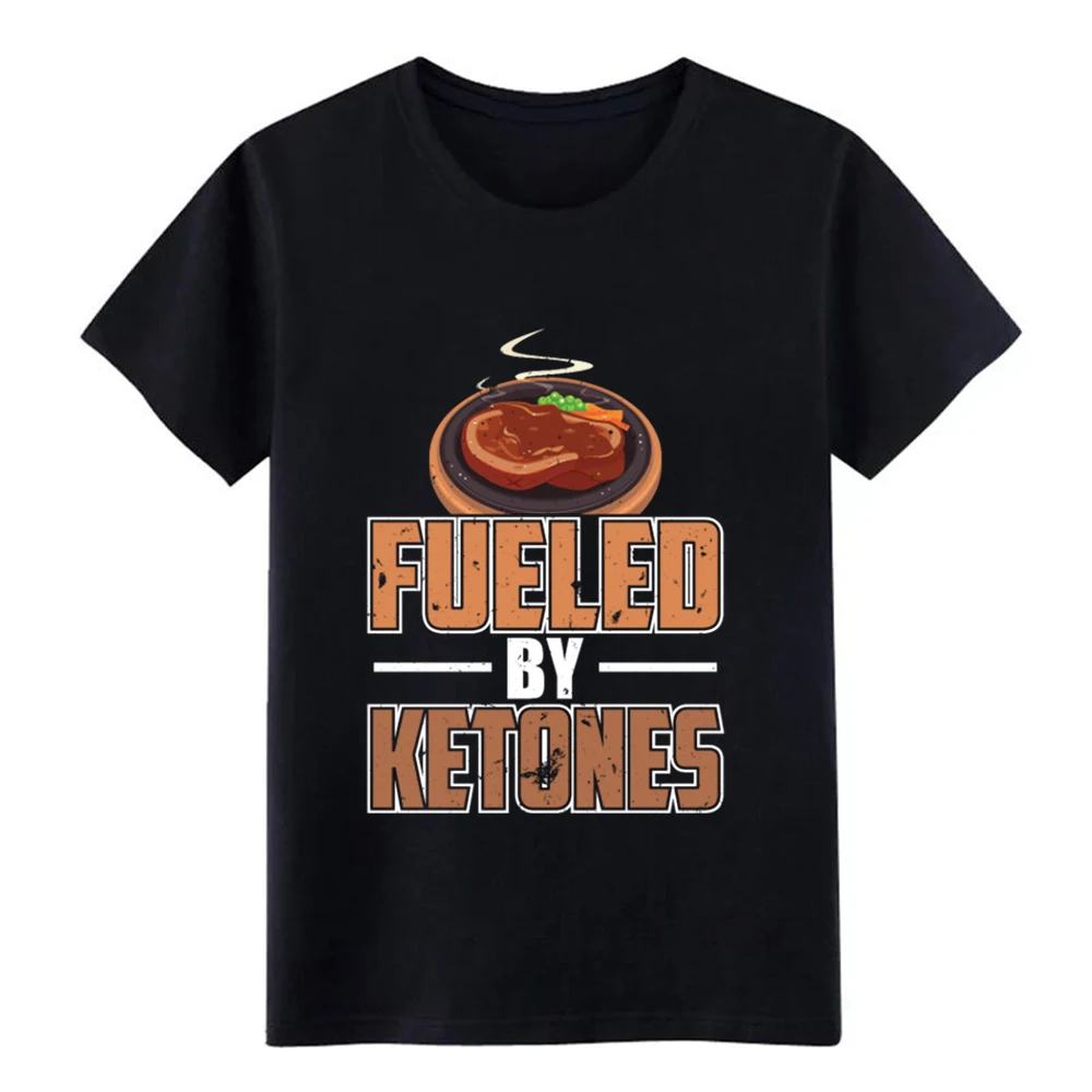 Men's Fueled by Ketones Steak Keto Diet t shirt Printing tee shirt S