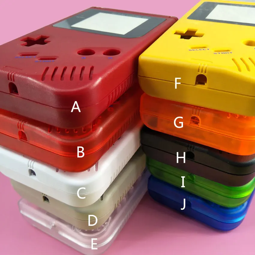 10 colors, Full Shell Housing Replacement Repair Pack Case Cover For GameBoy GB Classic DMG 10 colors, Full Shell Housing Replacement Repair Pack Case Cover For GameBoy GB Classic DMG
