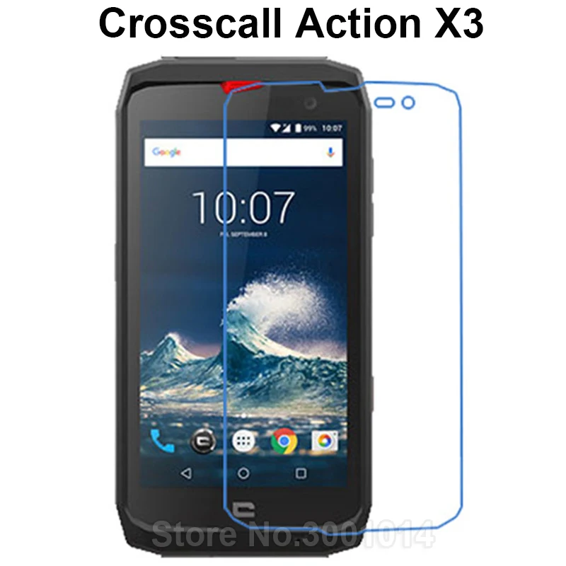 Crosscall TREKKER X3/M1 Core X3 Экран защитная пленка 9 H сверхтонкое закаленное Стекло для crosscall экшн X3 мобильного телефона Стекло пленка - Цвет: Action X3