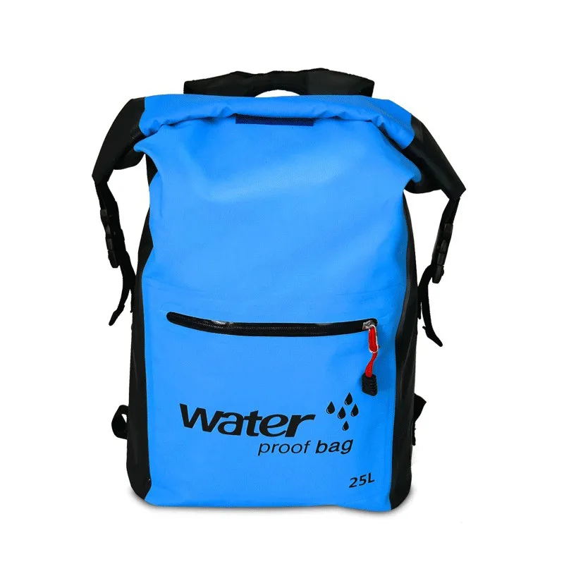 Camuflaje al aire libre portátil Rafting buceo saco seco PVC plegable impermeable natación mochila bolsa para Río Trekking 25L Camuflaje al aire libre portátil Rafting buceo saco seco PVC plegable impermeable natación mochila bolsa para Río Trekking 25L