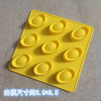 Wholesale/retail,free shipping, chocolate mold 4 hole clay bakery mold
ice cube tray Small ingot mold mechanism