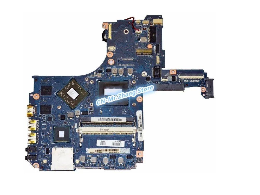 Placa base de ordenador portátil P55T-B para Toshiba Satellite P50-B con CPU I7-4710HQ H000075410 DDR3 prueba 100% buena Placa base de ordenador portátil P55T-B para Toshiba Satellite P50-B con CPU I7-4710HQ H000075410 DDR3 prueba 100% buena