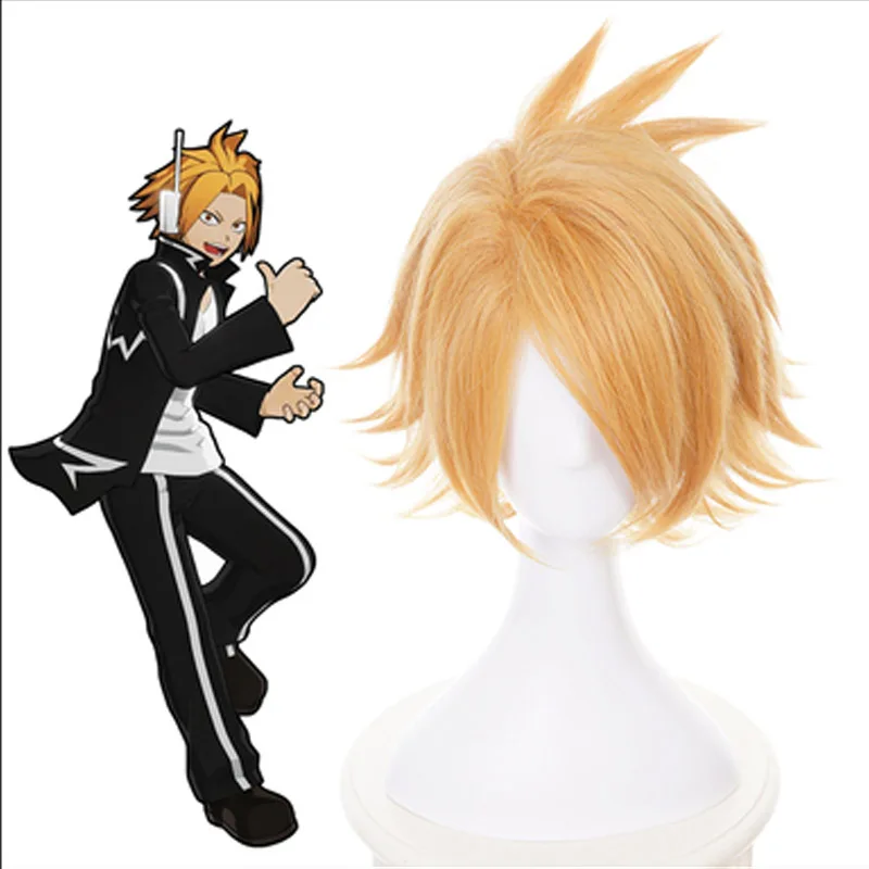 Cosroad Anime Boku No My Hero Academia Cosplay Wig Kirishima Eijiro Kaminari Denki Ashido Mina All Might Shinso Hitoshi Wig7 (3)