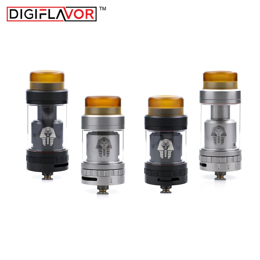 

Original Digiflavor Pharaoh Mini RTA 5ML/2ML upgrade pharaoh RTA Airflow Control System for 510 Thread ECigarette RTA Vape Tank
