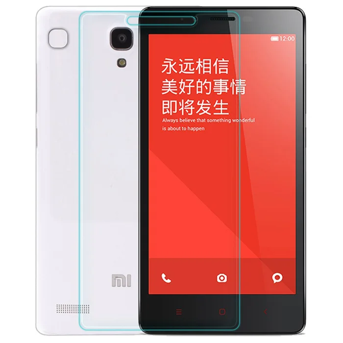 

hot Anti-scratch Tempered Glass Screen Protector Film For Hongmi for Redmi redrice note note3 3 2 1S Hongmi guard cover